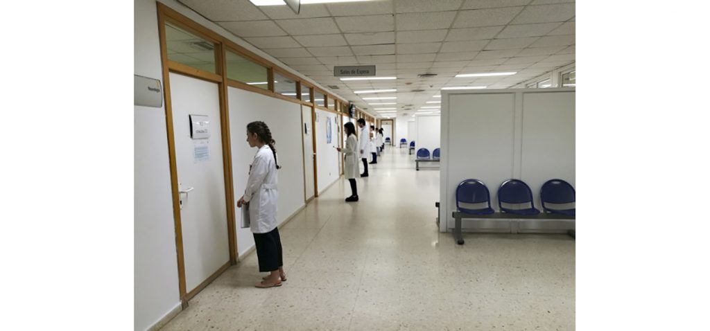 148 estudiantes de Medicina de la UCA han realizado el examen ECOE celebrado en el Hospital de Puerto Real