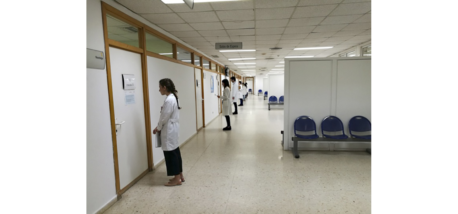 148 estudiantes de Medicina de la UCA han realizado el examen ECOE celebrado en el Hospital de Puerto Real