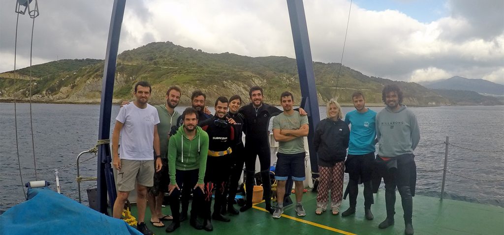 Students of UCA begin aboard the UCADIZ their internship from the master’s degree in Nautical and Underwater Archaeology in Algeciras