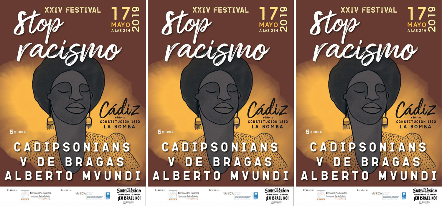 El XXIV Festival Stop Racismo se celebrará este viernes 17 en el Campus de Cádiz