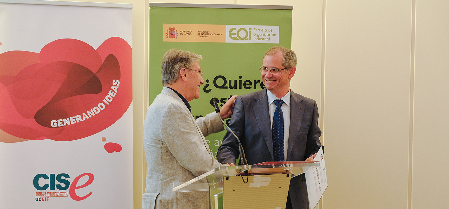 El Centro Internacional Santander Emprendimiento reconoce la labor de la UCA en el proyecto GUESSS España