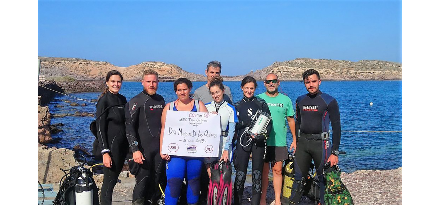 Chafarinas, campo de estudio sobre biodiversidad marina para estudiantes de doctorado CEI·Mar