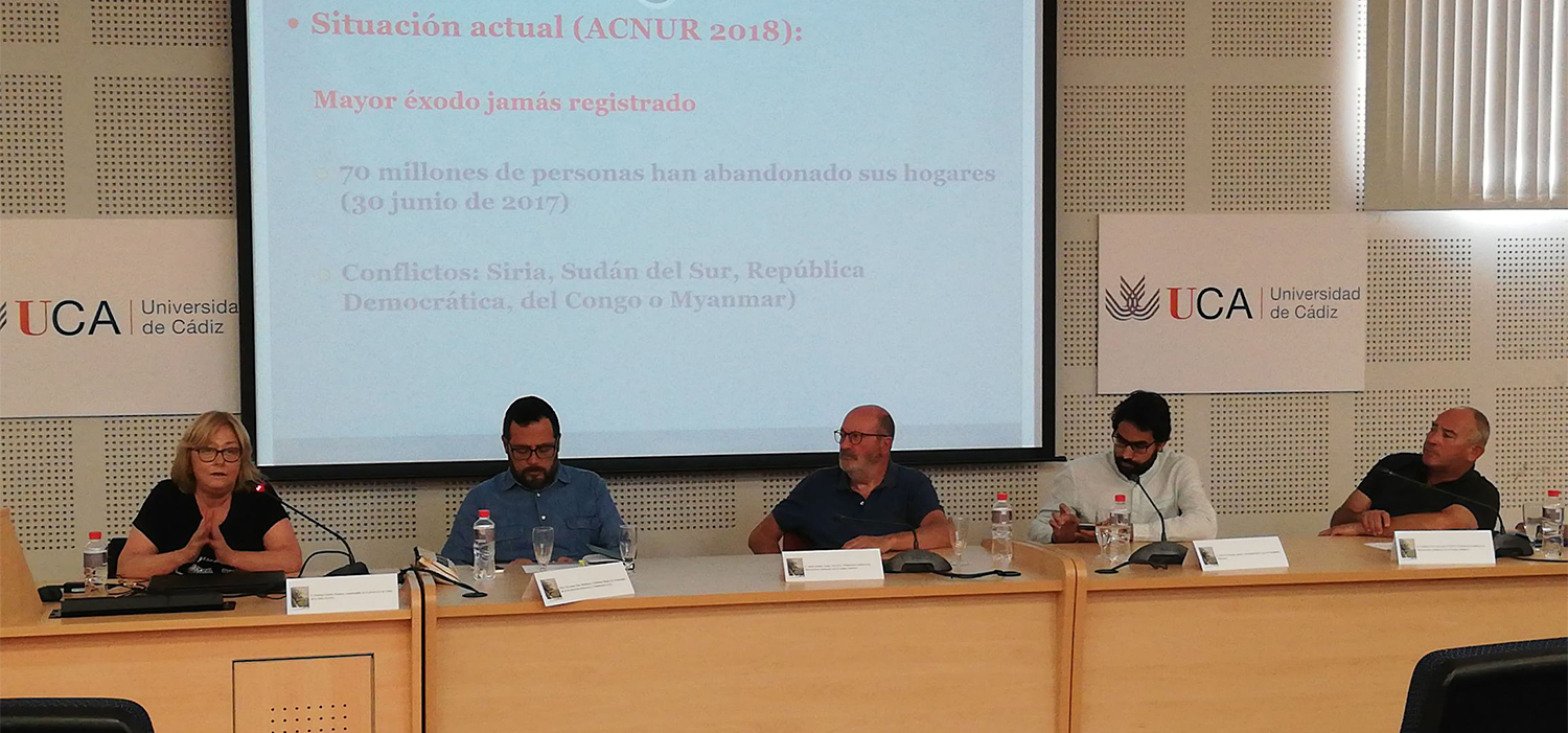 UCA, FECADIZ y ACCEM organizan la charla-coloquio efeméride ‘Día Mundial del Refugiado’