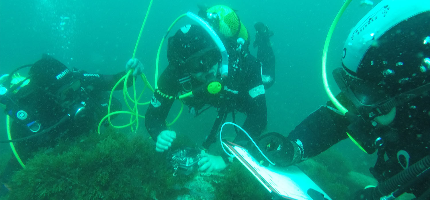 La segunda campaña de prácticas del máster de Arqueología Náutica y Subacuática comienza en Algeciras