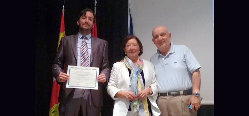 El doctor Juan Carlos Jiménez del  Castillo de la UCA, premio Internacional de la Fundación Ana María Aldama