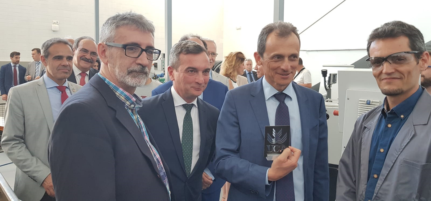 Pedro Duque visita el Campus de Puerto Real de la Universidad de Cádiz