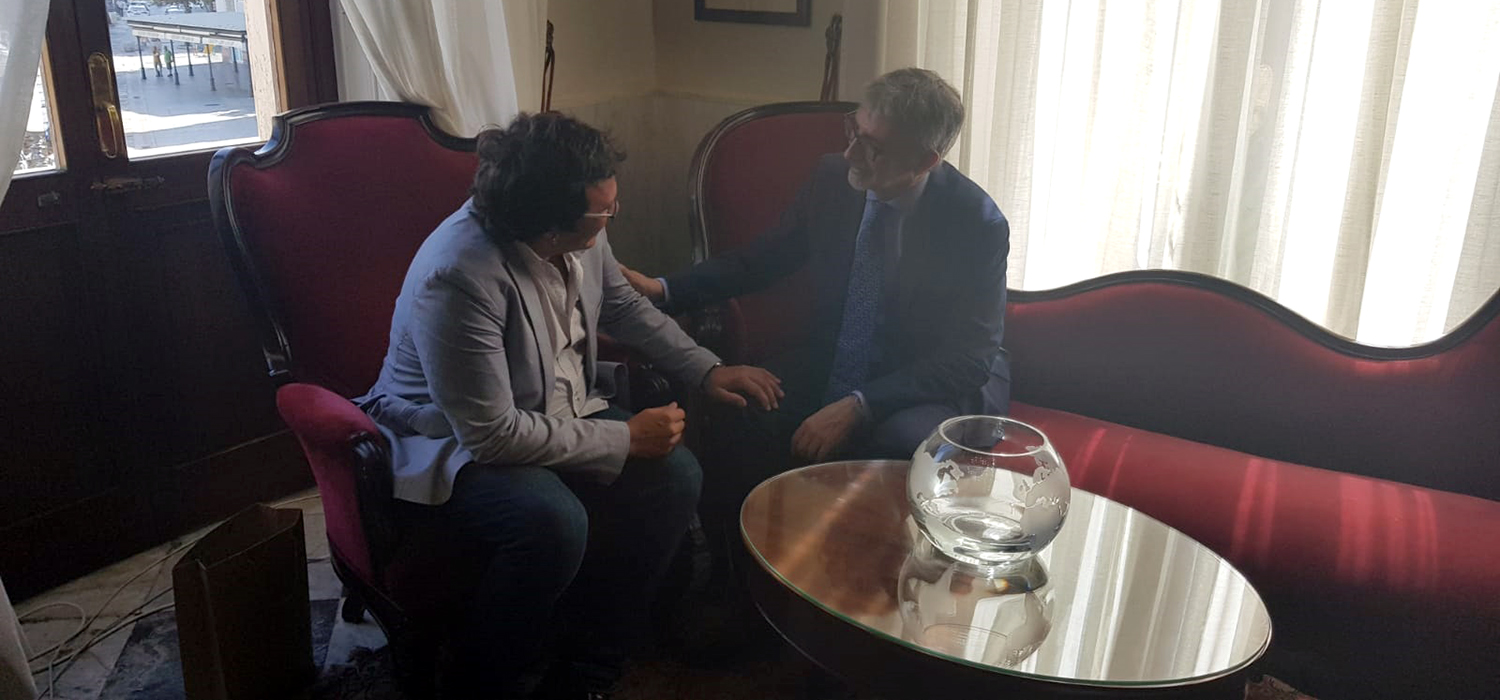 El rector de la UCA se reúne con el alcalde de Cádiz