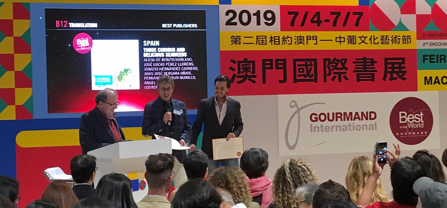 ‘Those Curious and Delicious Seaweeds’, mejor libro del mundo en lengua no original