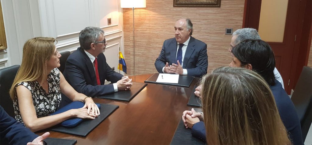 Primera visita institucional del rector de la UCA al Ayuntamiento de Algeciras