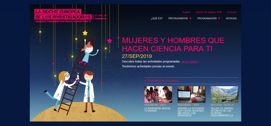 Cádiz se suma el próximo 27 de septiembre a la Noche Europea de l@s Investigador@s