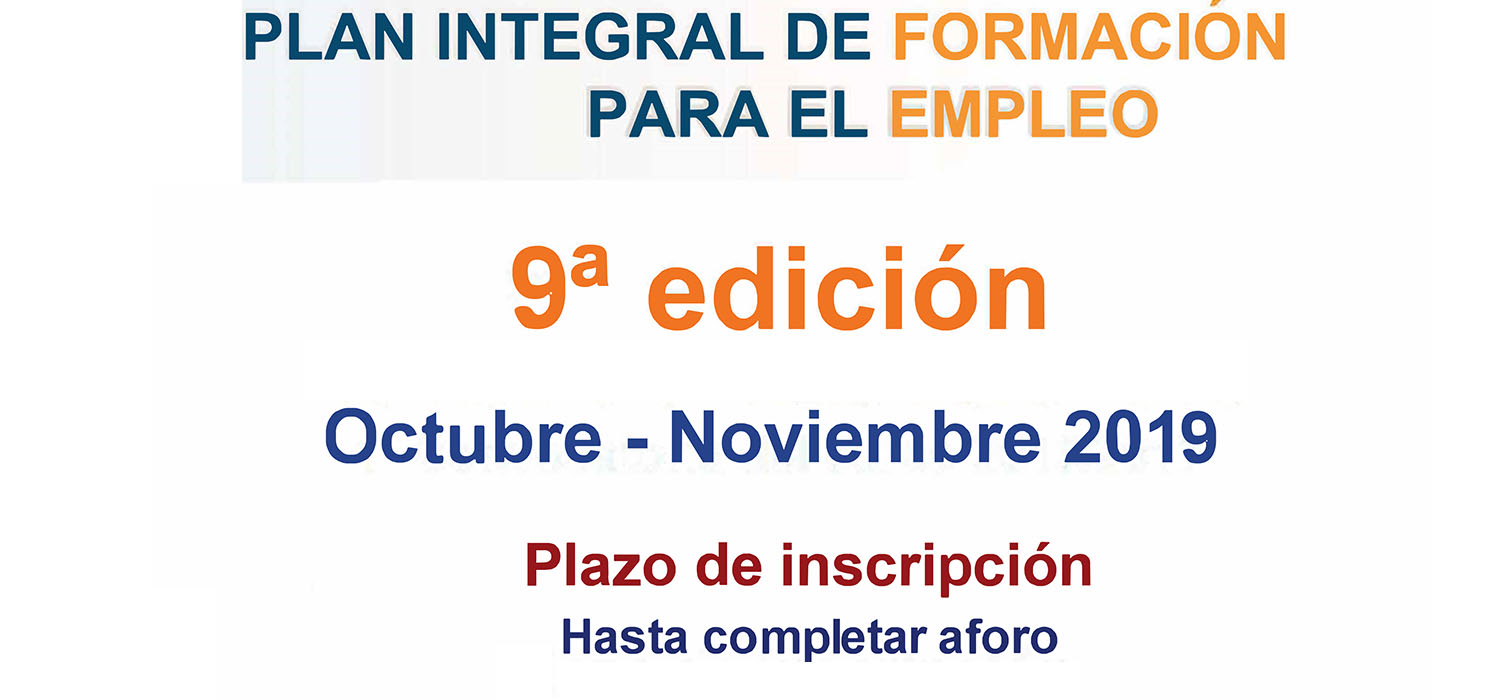 La primera fase del IX Plan Integral de Formación para el Empleo comienza la semana próxima en la UCA