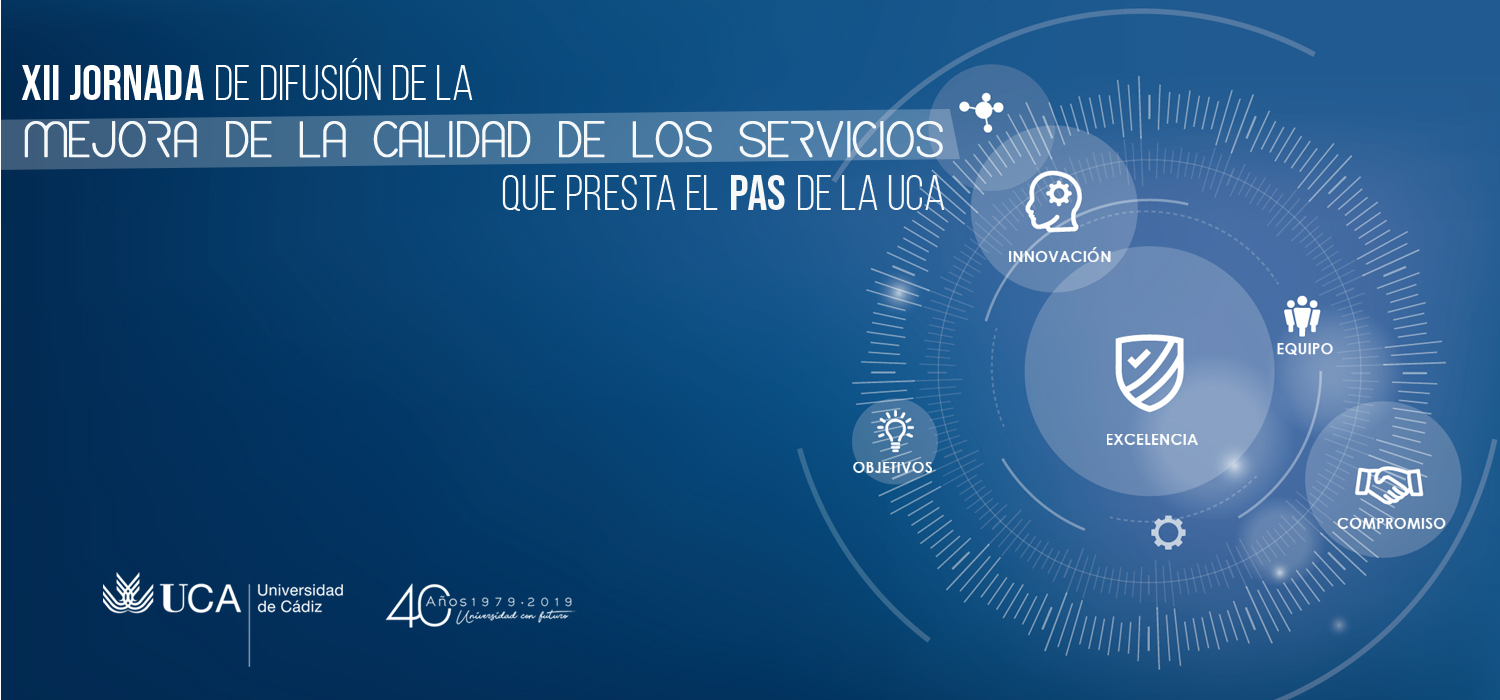La XII Jornada de difusión de la Mejora de la Calidad de los Servicios del PAS será este viernes 29