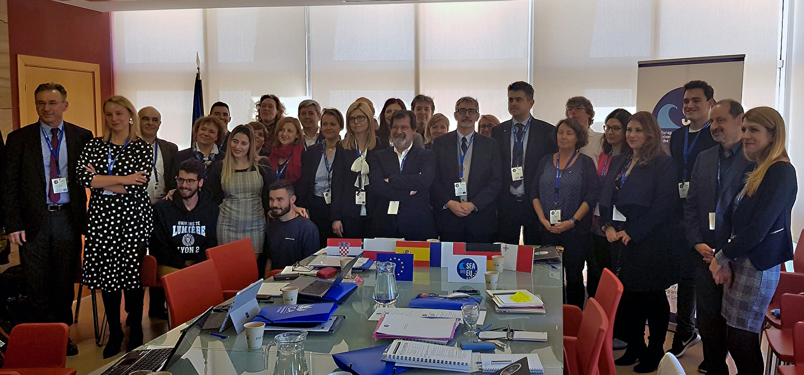 Encuentro de lanzamiento de ‘La Universidad Europea de los Mares  SEA-EU’ en la UCA