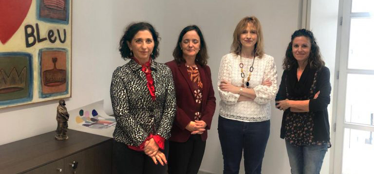 Reunión de la Delegación del Rector para Políticas de Igualdad y de Inclusión con la asesora de Programas del IAM en Cádiz