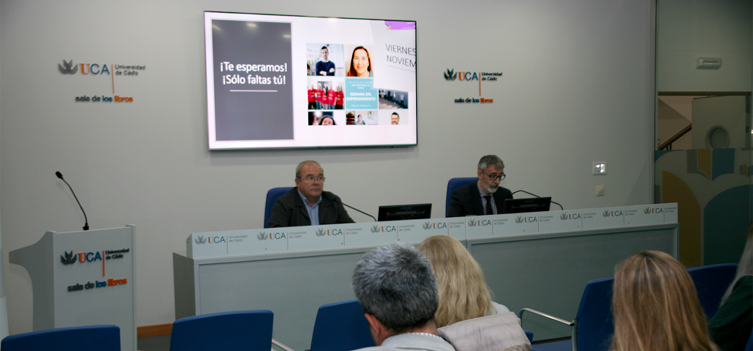 La UCA celebra la 6ª Semana Global del Emprendimiento #SEMANACADIZEMPRENDE