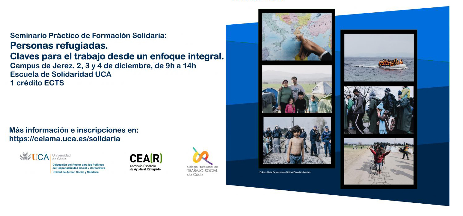 Seminario “Personas refugiadas: Claves para el trabajo desde un enfoque integral”