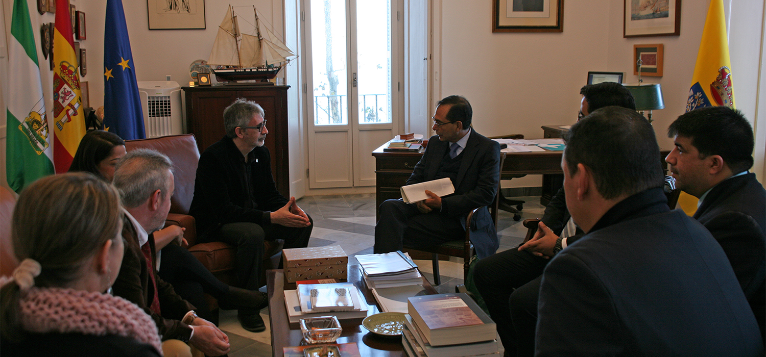 UCA y Simón Bolívar de Colombia analizan el buen avance de sus relaciones en materia docente y científica