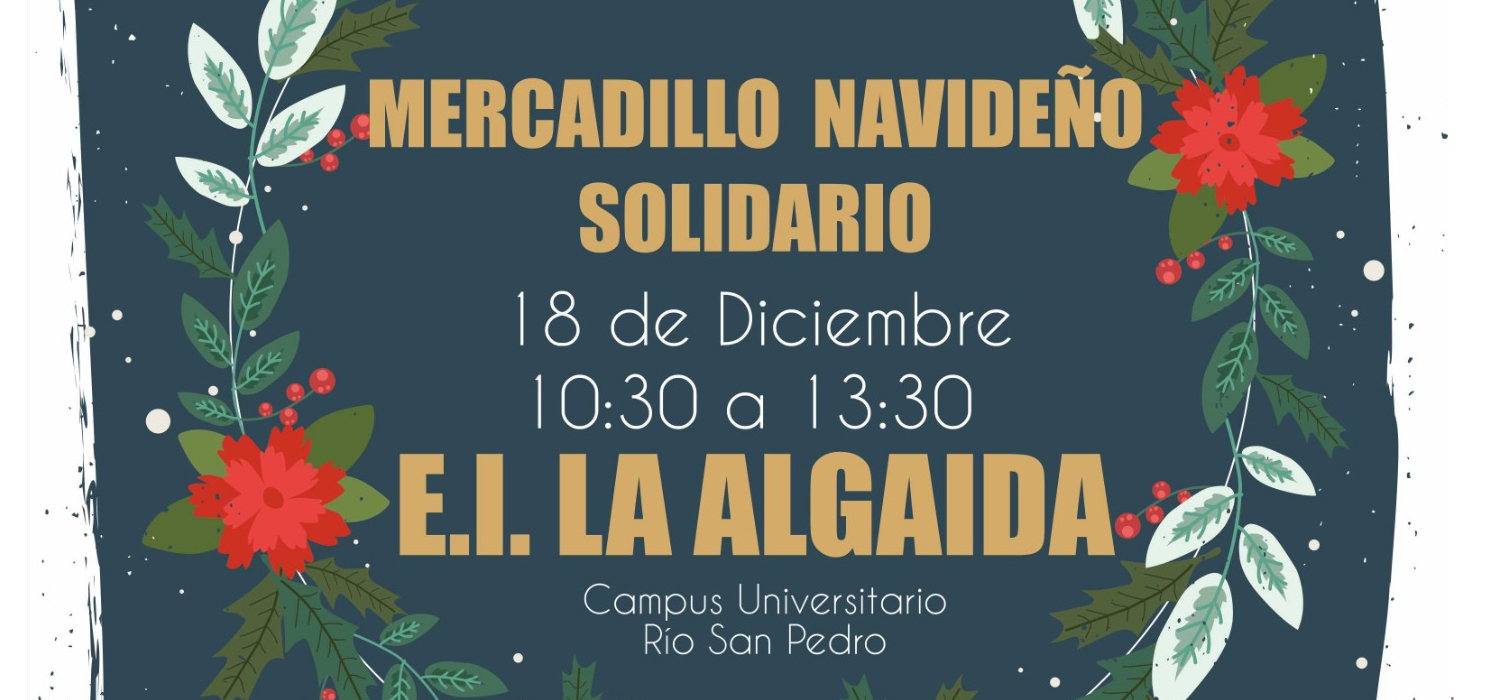 Mercadillo navideño solidario