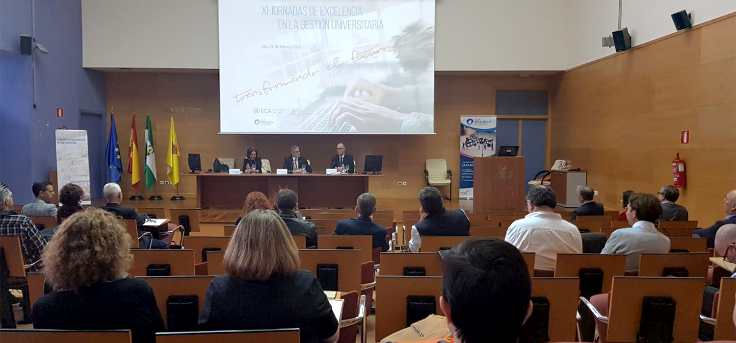 Más de un centenar de personas asisten a las XI Jornadas de Excelencia en la Gestión Universitaria en Jerez