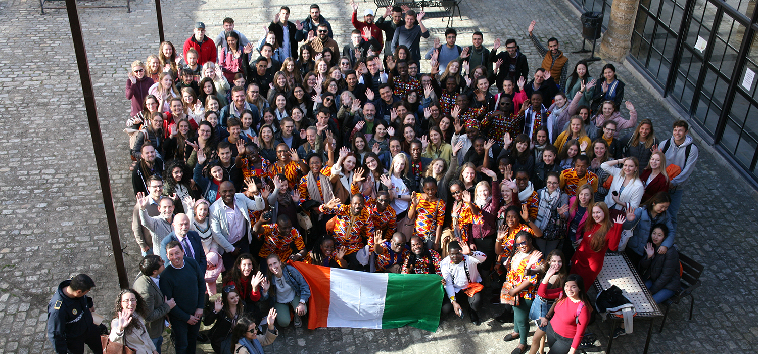 La UCA da la bienvenida a 417 estudiantes entre erasmus y visitantes en el segundo semestre del curso