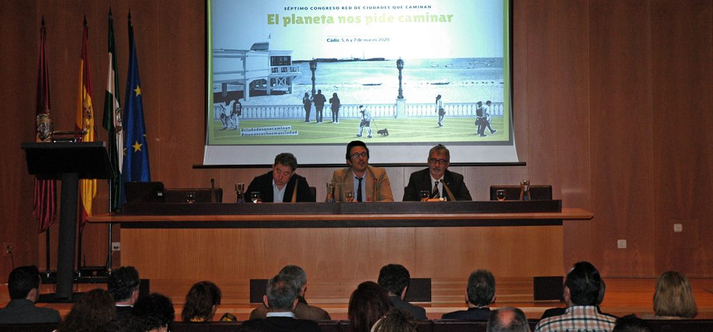 El VII Congreso ‘Ciudades que caminan’ reúne en Cádiz a administraciones y ciudadanía en torno a la sostenibilidad