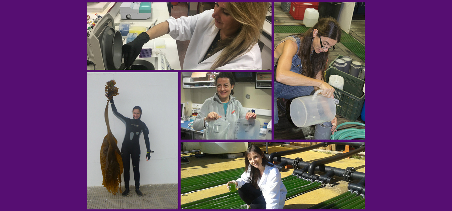 Seis mujeres lideran investigaciones marinas internacionales desde el sur de Europa en el marco del CEI·Mar
