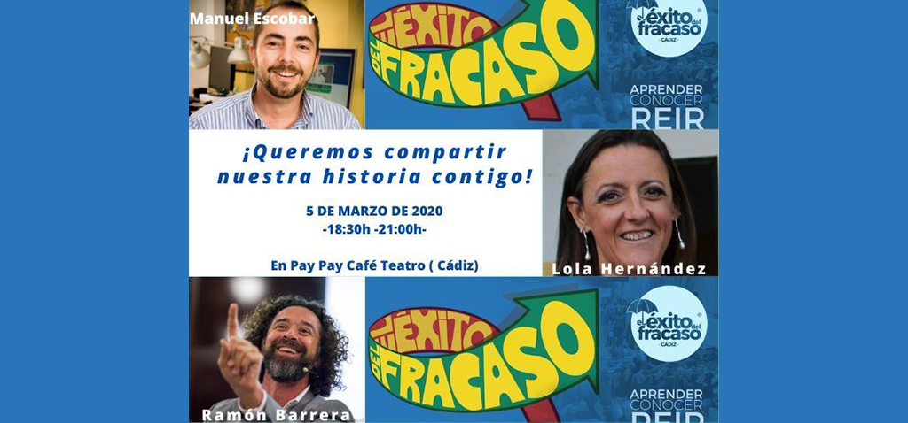 La UCA organiza mañana el evento ‘El éxito del fracaso’ en el café teatro ‘Pay Pay’ de Cádiz