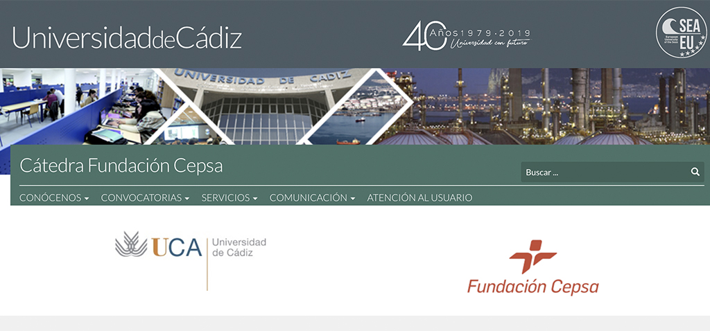 La Cátedra Fundación Cepsa de la UCA celebra la primera comisión rectoral del año de forma virtual