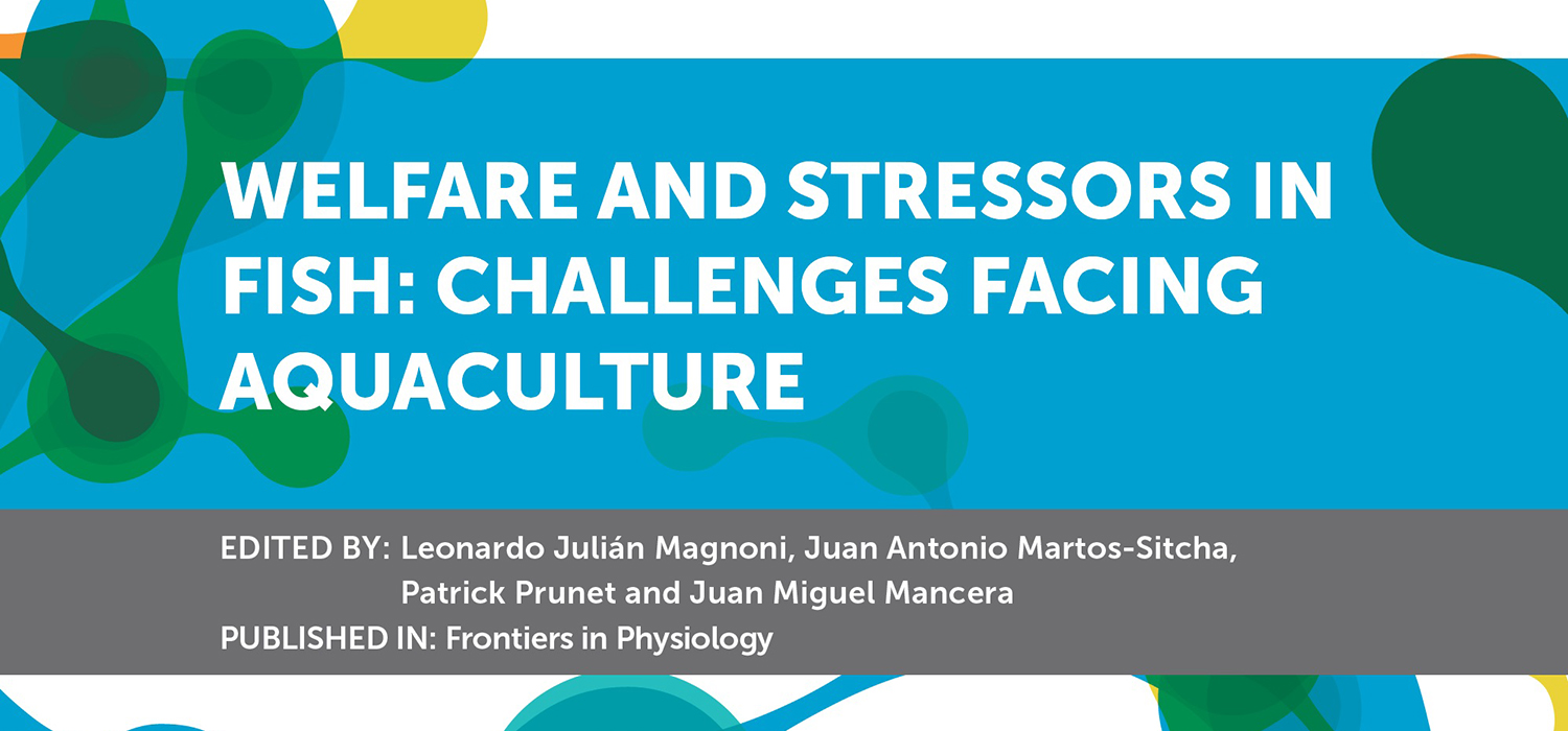 Investigadores de la UCA editan un libro electrónico sobre el bienestar y los agentes estresantes en los peces cultivados