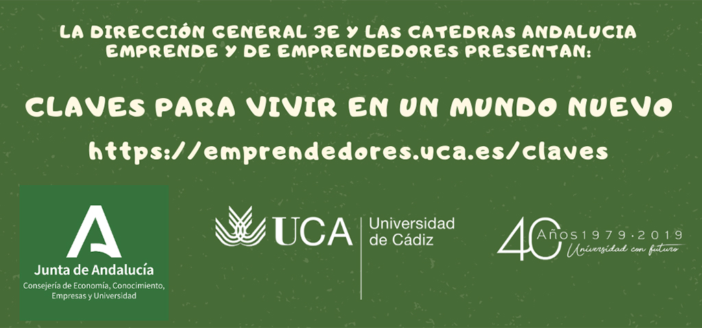 UCA Emprende organiza este jueves 23 el seminario digital ‘Un mundo para los proyectos paralelos’