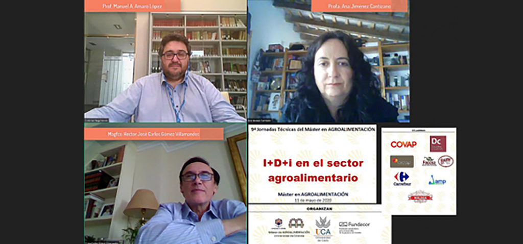 El máster interuniversitario en Agroalimentación celebra en línea sus jornadas técnicas centradas en I+D+i