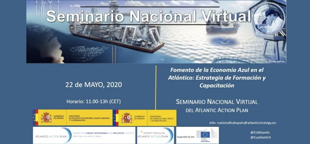 CEI·Mar participa en el II Seminario Nacional sobre Economía Azul del Hub Nacional Español