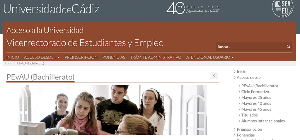 La UCA informa a 2.560 estudiantes de 62 centros educativos de la provincia sobre las pruebas de acceso