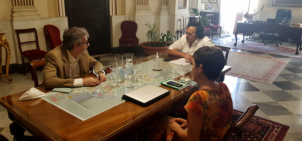 Ayuntamiento de Cádiz y UCA analizan las actuaciones de fortalecimiento del campus universitario en la ciudad