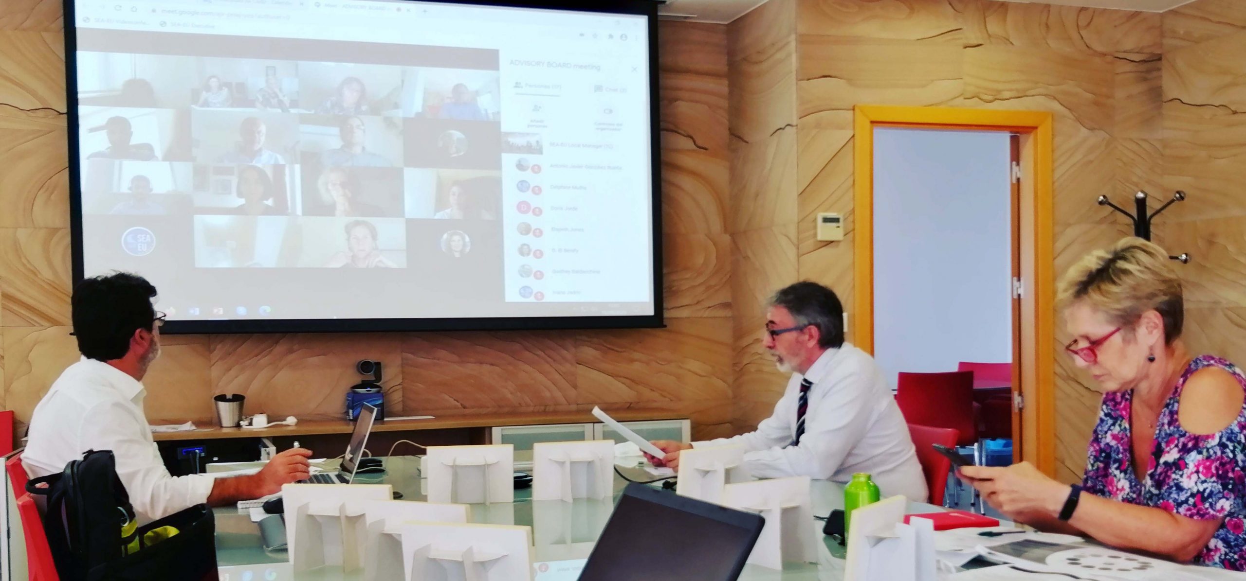 Primera reunión del Consejo Asesor de la Universidad Europea de los Mares SEA-EU