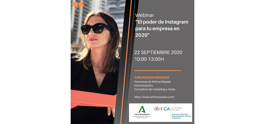 Webinar ‘El poder de Instagram para tu empresa en 2020’