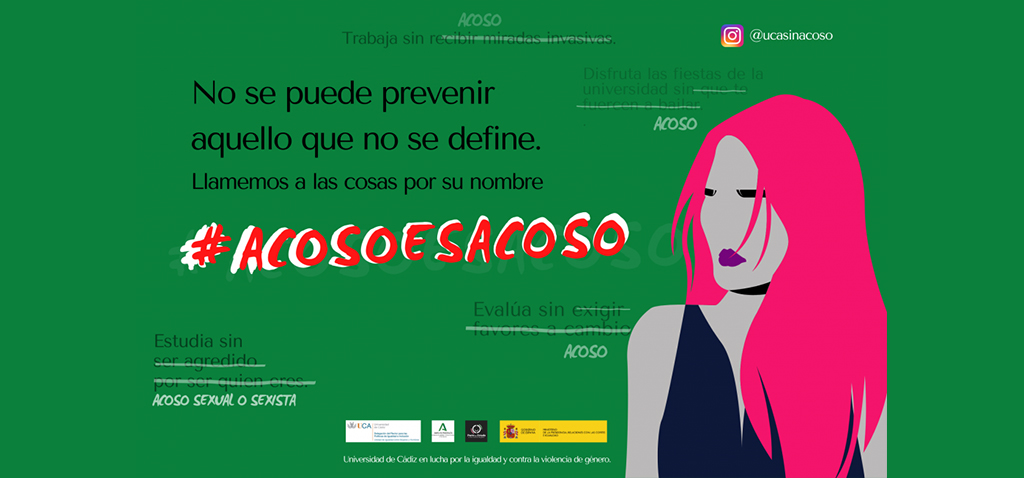 Campaña de sensibilización para la prevención del acoso sexual y del acoso sexista en la UCA