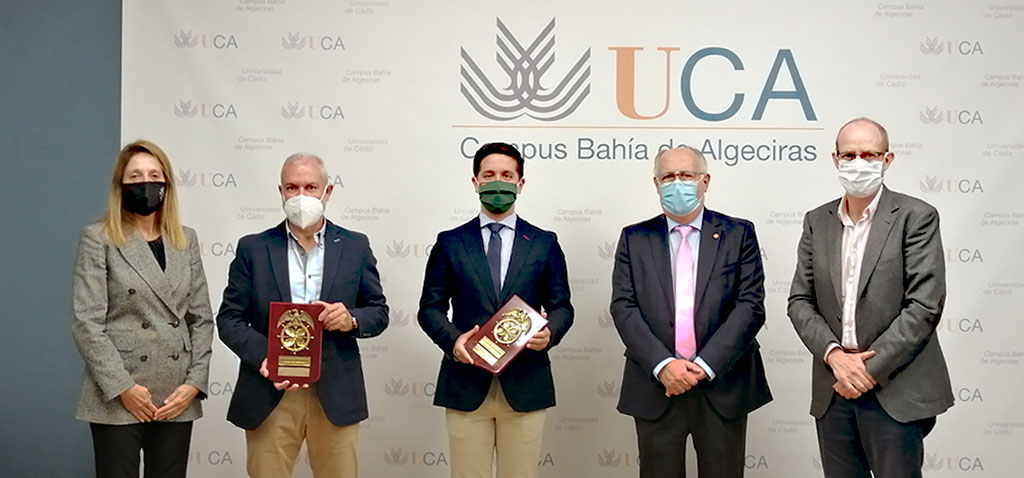 UCA y Propeller Club Algeciras entregan el premio a mejores expedientes del máster en Gestión Portuaria y Logística