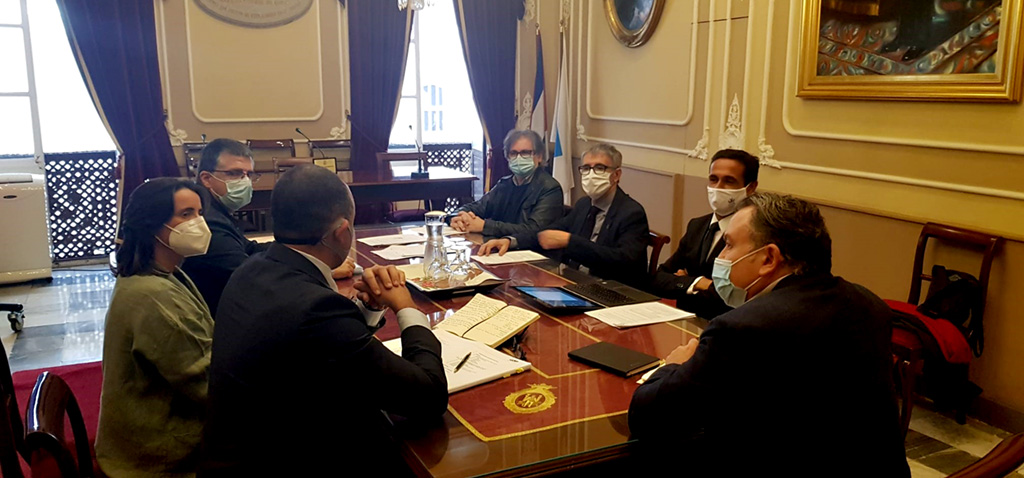 La UCA y el Ayuntamiento de Cádiz mantienen una reunión de seguimiento sobre proyectos conjuntos en la ciudad
