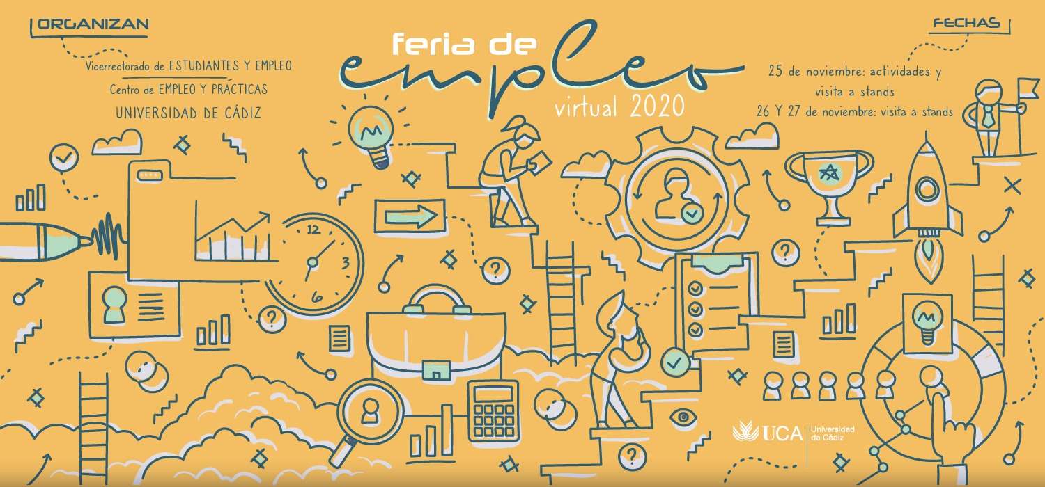 La Feria de Empleo de la UCA 2020 se inaugura mañana en formato virtual