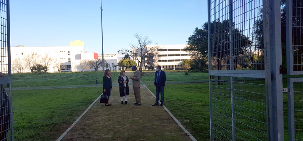 UCA y Ayuntamiento inauguran el acceso al Campus desde la barriada Princi Jerez
