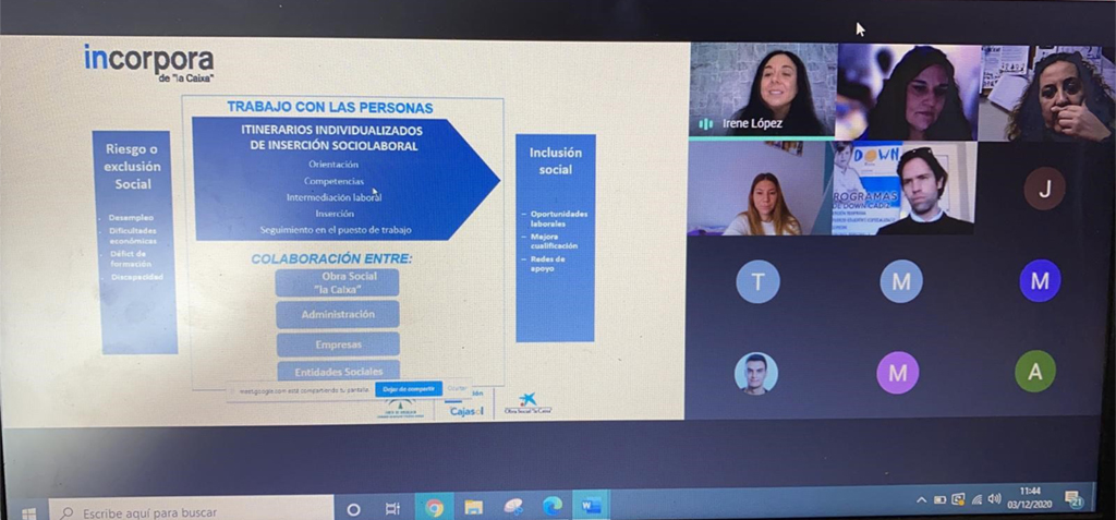 La UCA celebra online la II Jornada de Empleo y Discapacidad en la Facultad de Ciencias del Trabajo