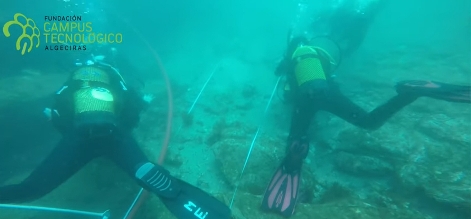 Investigadores de la UCA pondrán en marcha una ruta museística subacuática en el Parque Natural del Estrecho