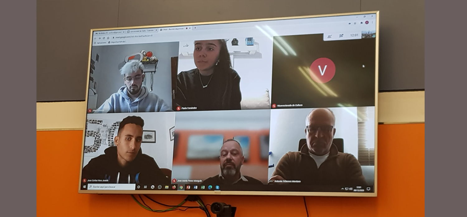 El vicerrector de Cultura se reúne con los deportistas de Alto Nivel de la Universidad de Cádiz