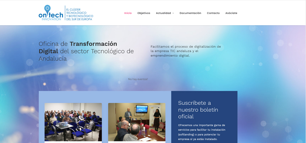 La UCA se incorpora a la red de centros de conocimiento del clúster tecnológico ‘OnTech Innovation’