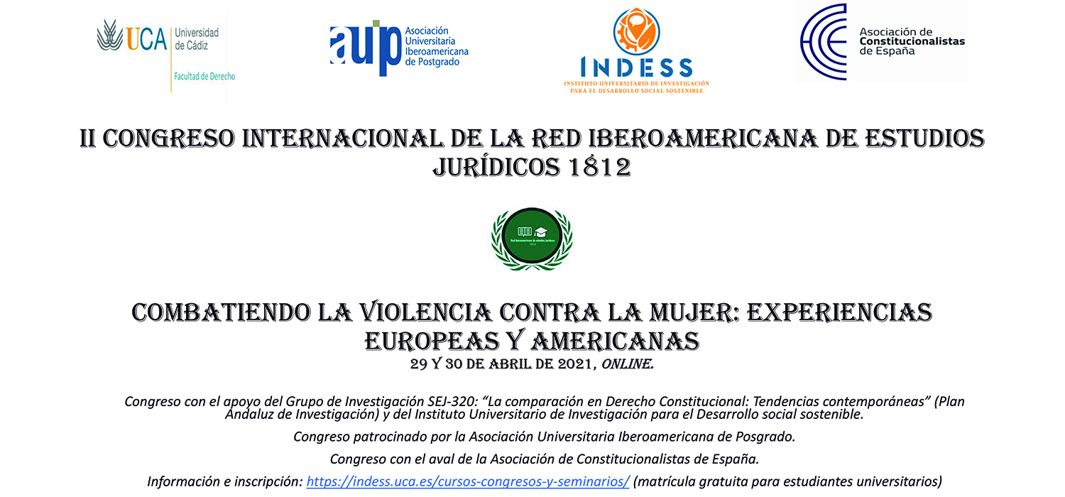 II Congreso internacional ‘Combatiendo la violencia contra la mujer: experiencias europeas y americanas’