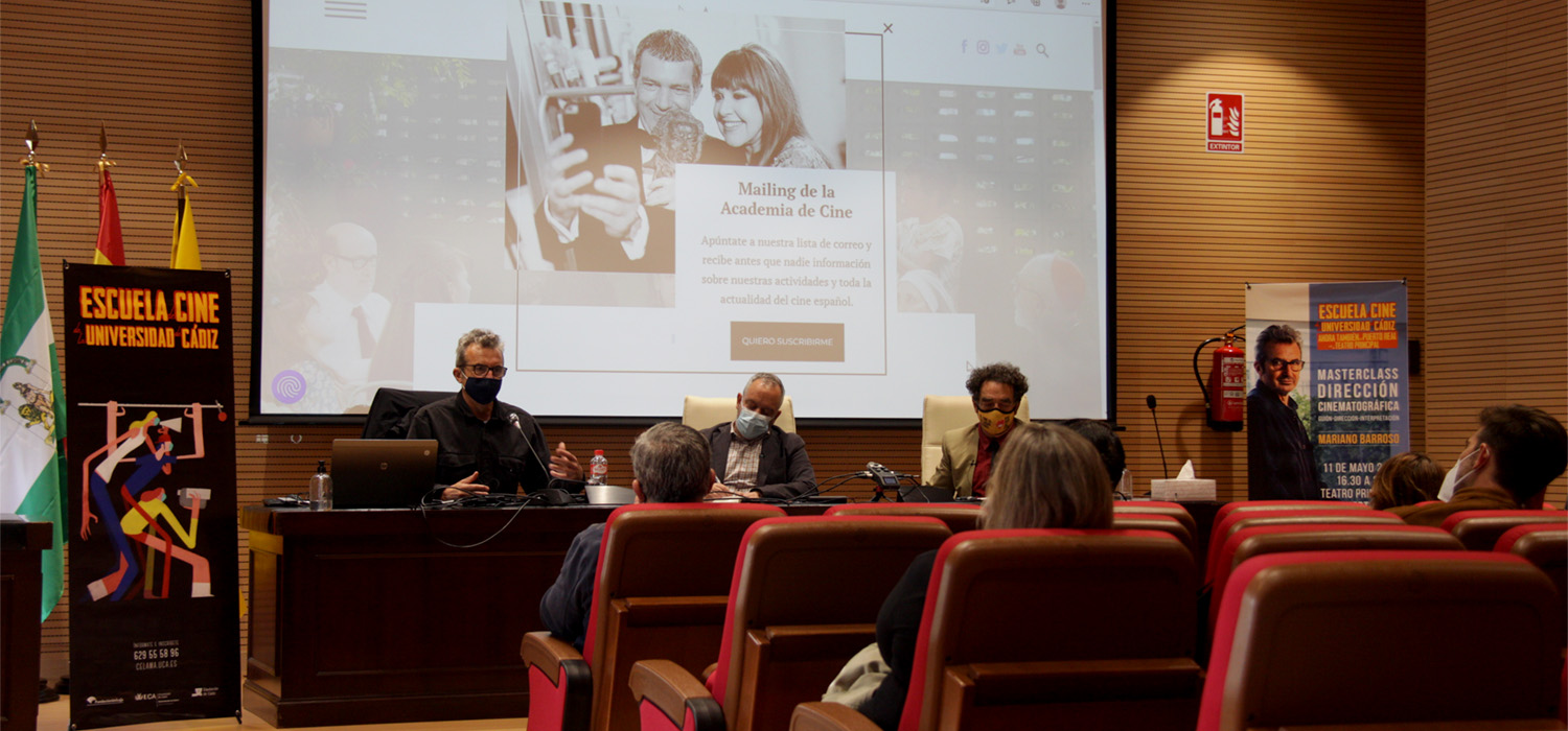 Mariano Barroso impartirá ‘masterclass’ en la Escuela de Cine de la UCA en el Teatro Principal de Puerto Real