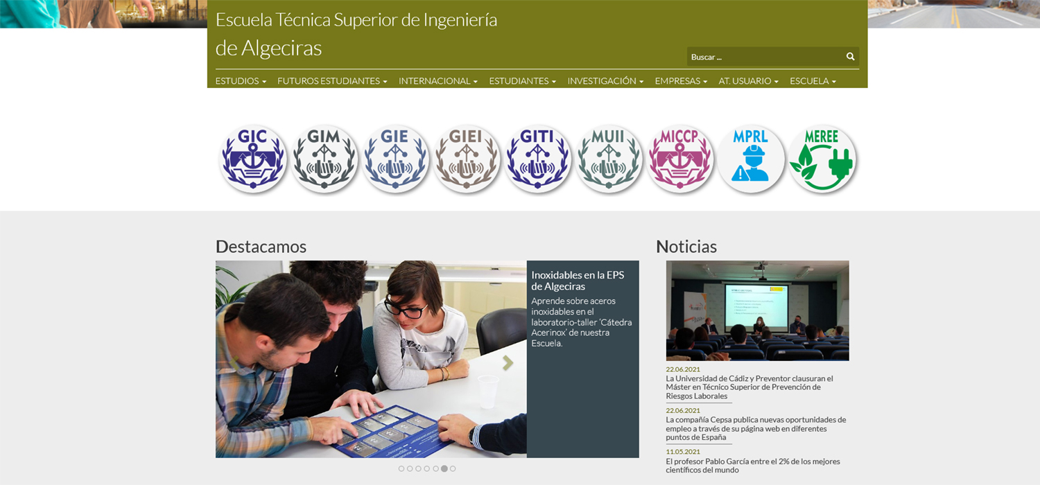 La EPSA es ahora Escuela Técnica Superior de Ingeniería de Algeciras