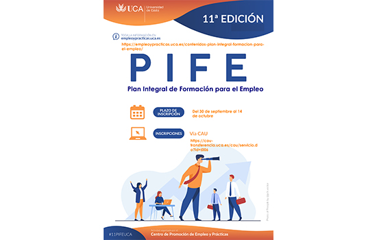 11ª edición del Plan Integral de Formación para el Empleo (PIFE)