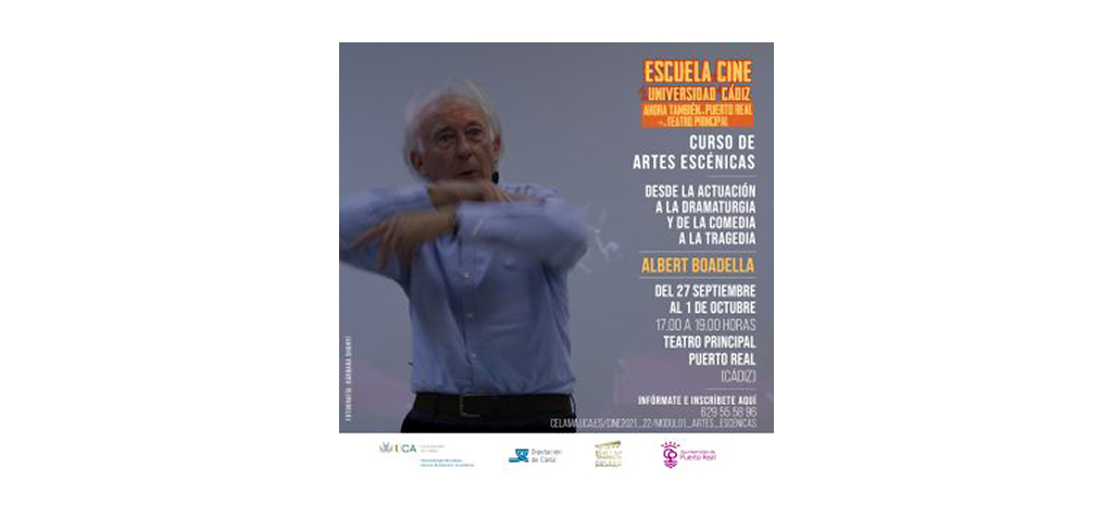 Albert Boadella imparte el módulo de ‘Artes escénicas’ de la Escuela de Cine